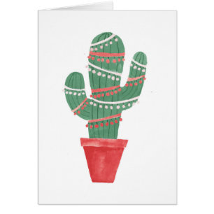 Mismo un árbol de navidad del cactus