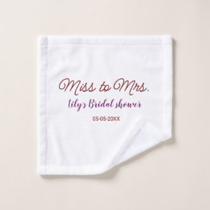 Miss a Mrs bridal ducha agregar nombre fecha año s