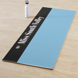 Miss América estilo Concurso Crown Yoga Mat