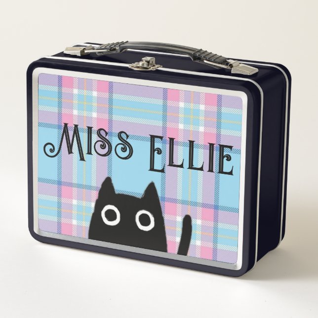 Miss Ellie y Cat Black Lunchbox (Anverso)