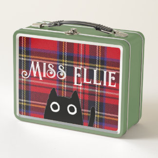 Miss Ellie y Cat Green Lunchbox