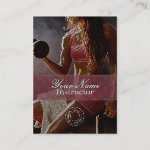 Miss Fitness IV - Tarjeta de visita