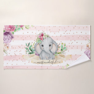 Miss Maravillosa - Bebé Elefante y Flores