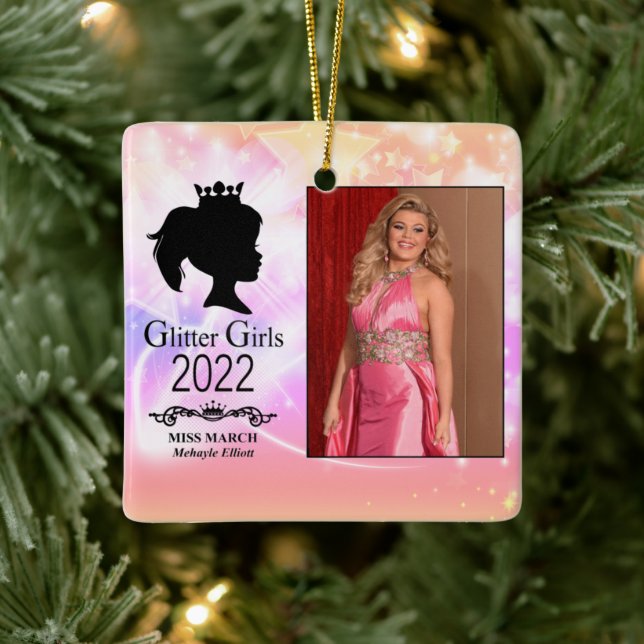 Miss Marzo 2022 Ornamento cerámico (Árbol)