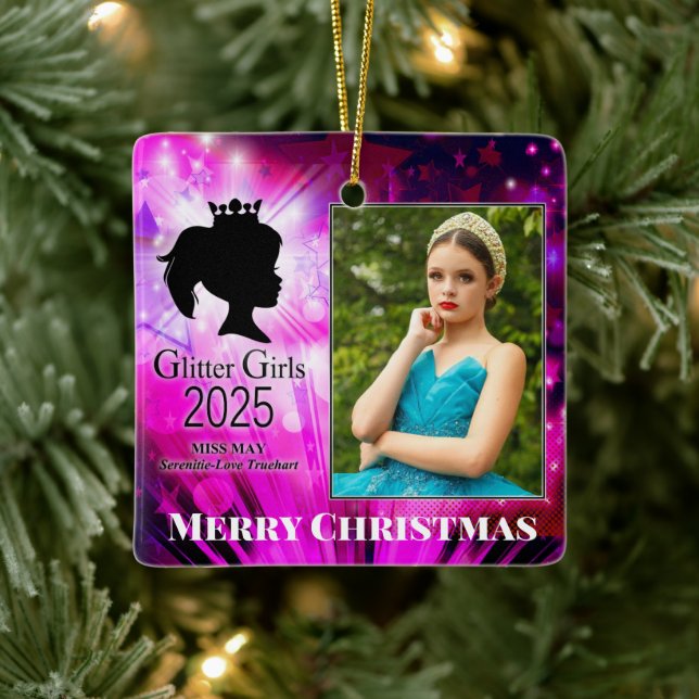 Miss Mayo 2025 Ornamento cerámico (Árbol)