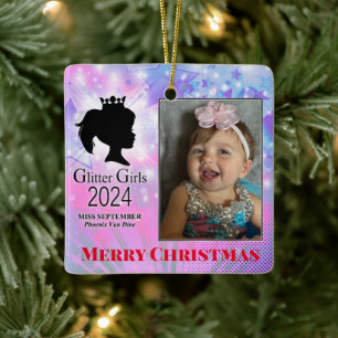 Miss Septiembre 2024 Ornamento cerámico