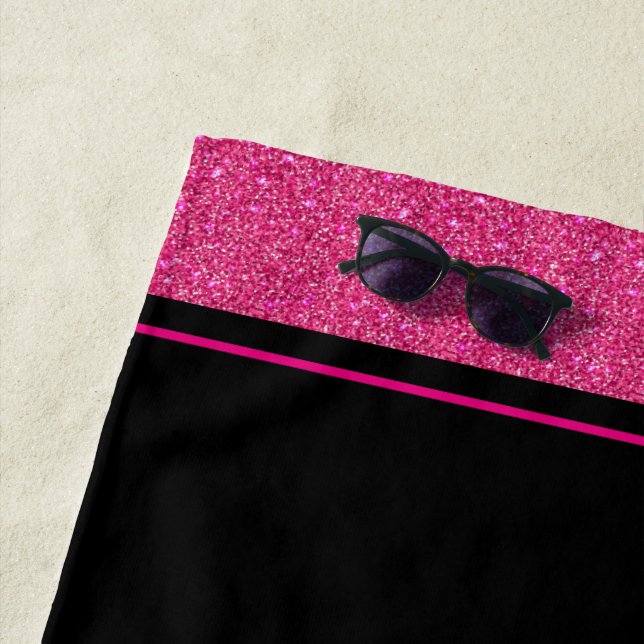 Miss USA Purpurina Pageant Beach Toalla (In situ)