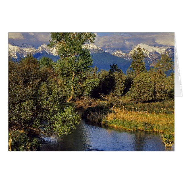 Mission Creek en el National Bison Range en (Anverso (Horizontal))