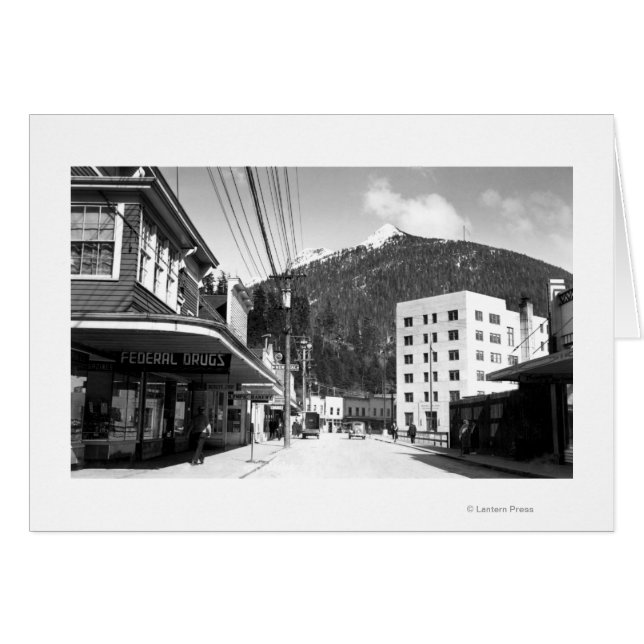 Mission Street en el centro de Ketchikan (Anverso (Horizontal))