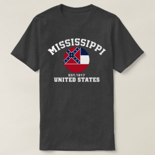 Mississippi los E.E.U.U. Est. Camiseta patriótica