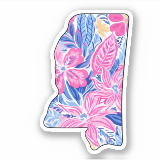 Mississippi - Pegatina de verano - Lilly Inspired (Anverso)