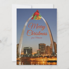 Missouri Gateway Arch Feliz Navidad
