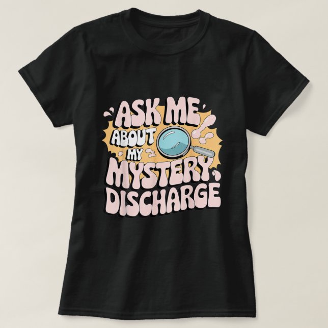 Misterio Descarga Graciosa Camisa Mordaza para Adu (Diseño del anverso)