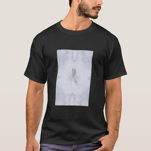 Misterio psicodélico, camiseta de ciencia ficción (Anverso)