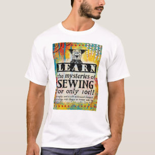 Misterios de coser camiseta - Graciosa cosecha