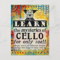 Misterios de la tarjeta postal Cello - Funny anunc