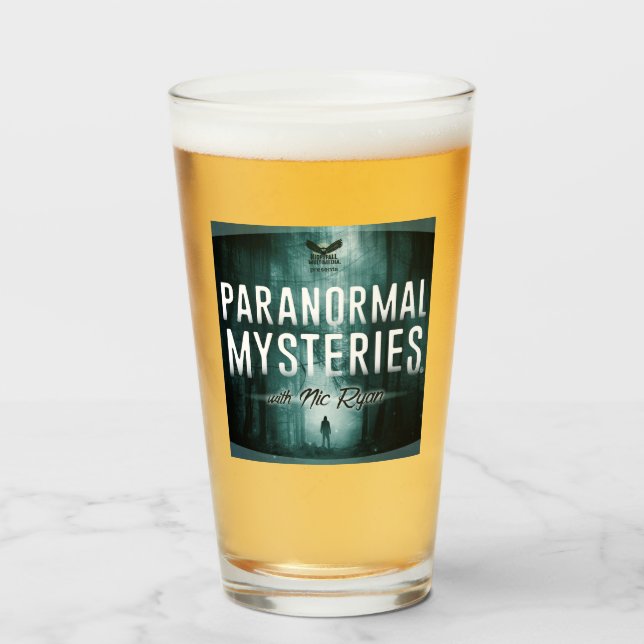 Misterios paranormales (bosque oscuro) Tumbler (Anverso (lleno))