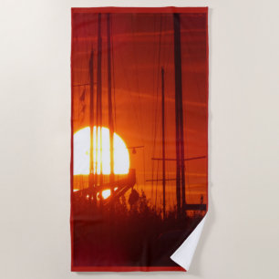 Misteriosa toalla de playa Sunset