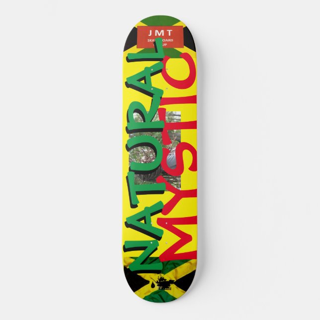 MÍSTICO NATURAL  8 1/4" Tabla de Skateboard (Anverso)