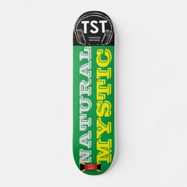 MÍSTICO NATURAL Skateboard (Anverso)