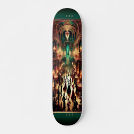 "Mistique de Mascaradas: Skateboard de bolas victo
