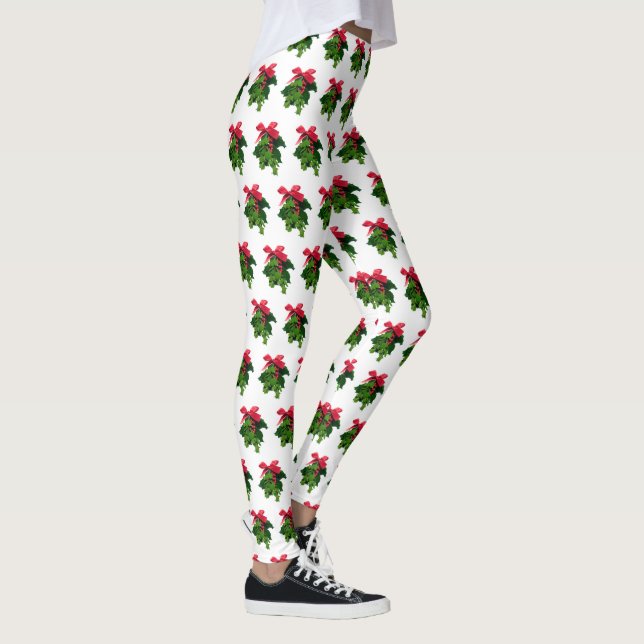Mistletoe Navidades Leggings (Derecha)