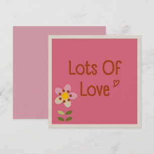 MISTY CHARM - Tarjeta de invitación floral para el