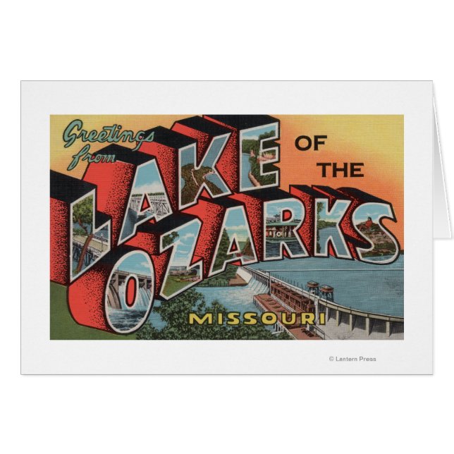Misuri - Lago de los Ozarks 2 (Anverso (Horizontal))