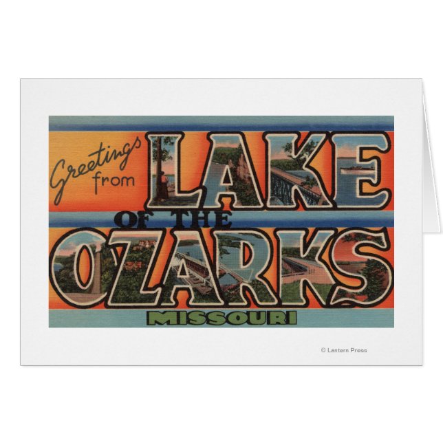 Misuri - Lago de los Ozarks 3 (Anverso (Horizontal))