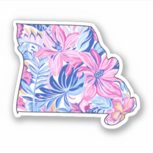 Misuri - Pegatina de verano - Inspirada por Lilly