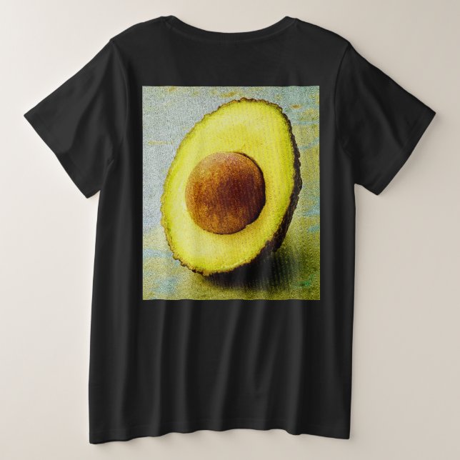 "Mitad aguacate" Foto Cute. ¡Hazte con una en Zazz (Reverso del diseño)
