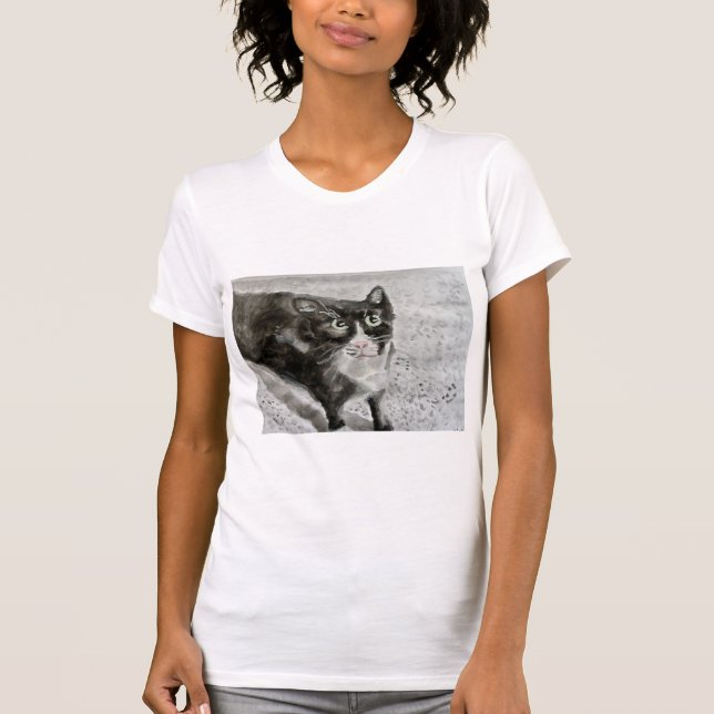 Mitatiza la camiseta gatita (Anverso)