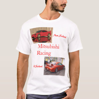 Mitsubishi eclipsa la camiseta de las Carreras