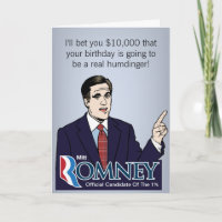 Mitt Romney $10.000 tarjetas de felicitación para 