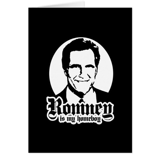 MITT ROMNEY ES MI HOMEBOY (Frente)
