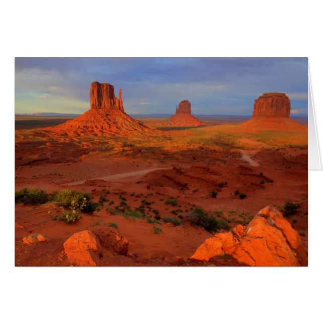 Mittens, Monument valley, AZ (Anverso (Horizontal))