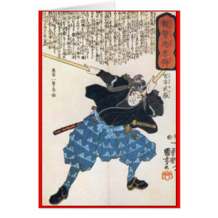 Miyamoto Musashi que pinta C. 1800's