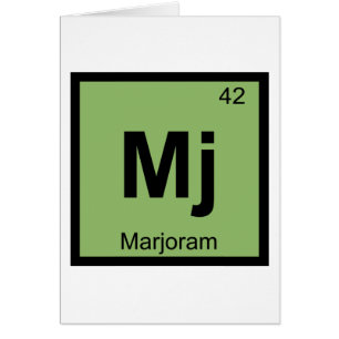 Mj - Química del Orégano Símbolo de la Tabla Perió