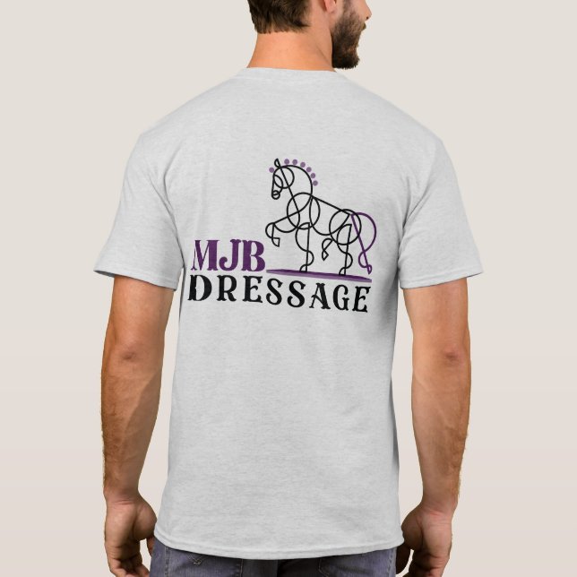 MJB Vestido de doble icono camiseta (Reverso)