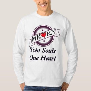 MK ♥ KN Dos Almas Un Corazón Camiseta Manga Larga 