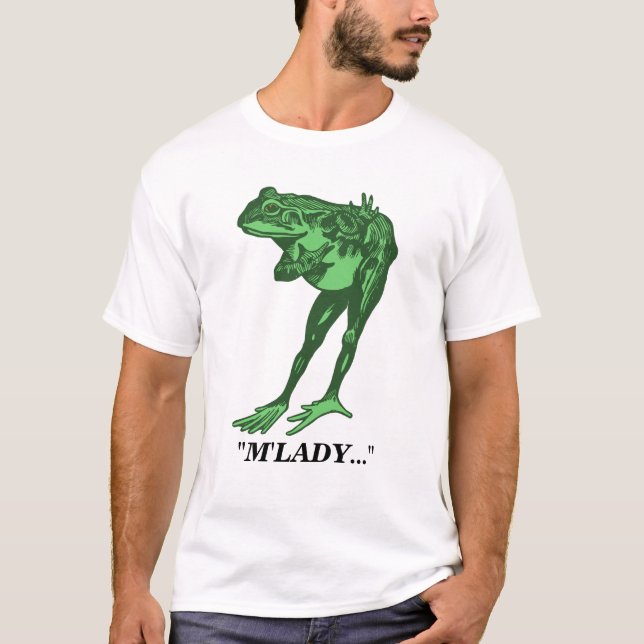 M'Lady Frog Gracioso Camisa de mi Señora Príncipe (Anverso)