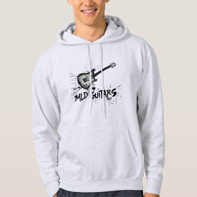 MLD Guitars- Sudadera con capucha para hombres (Anverso)