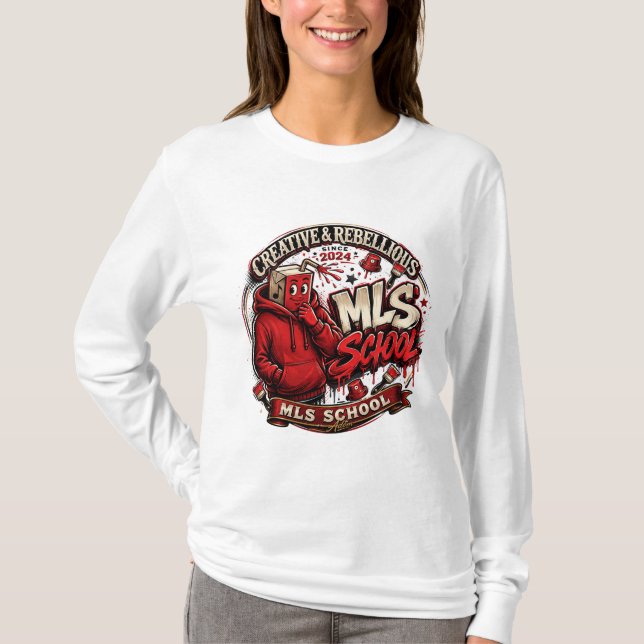 MLS Camiseta Escolar Manga Larga (Anverso)