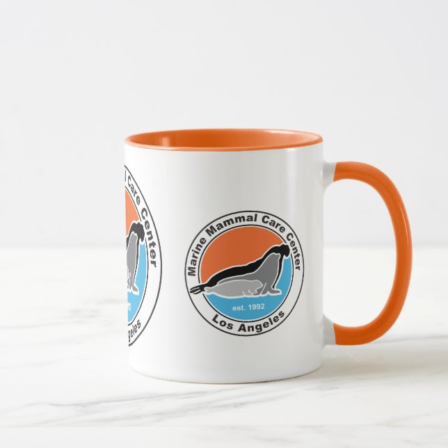 MMCC taza del logotipo del LA (Derecha)