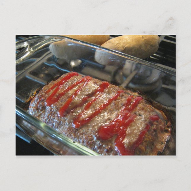 ¡Mmmmm, Meatloaf! Tarjeta de receta (Anverso)