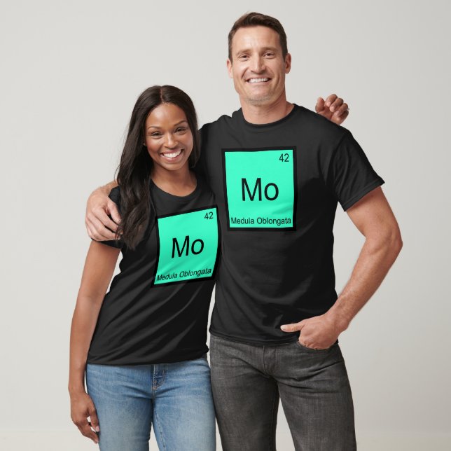 Mo - Médula Oblonga Camiseta Divertida de Elemento (Unisexo)