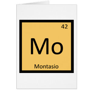Mo - Mesa Periódica De Química Quesa De Montasio