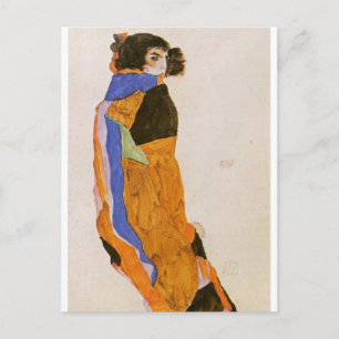 Moa bailarina de la postal Egon Schiele