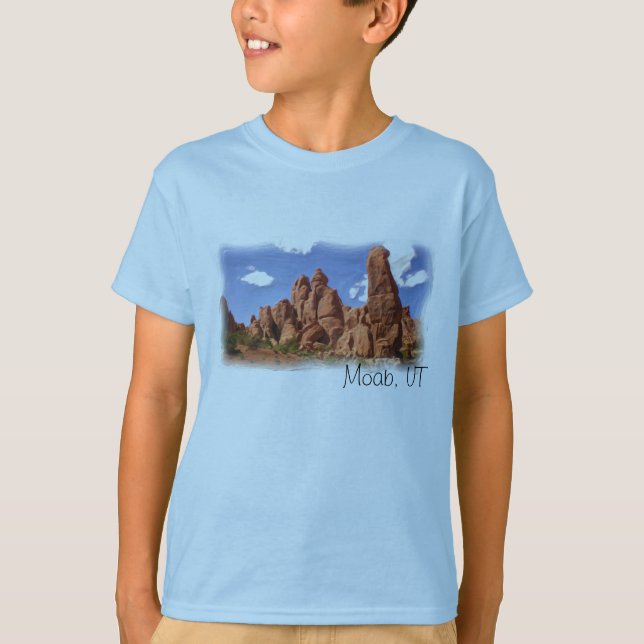 Moab, camiseta de chicos de UT (Anverso)
