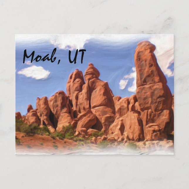 Moab, postal UT (Anverso)